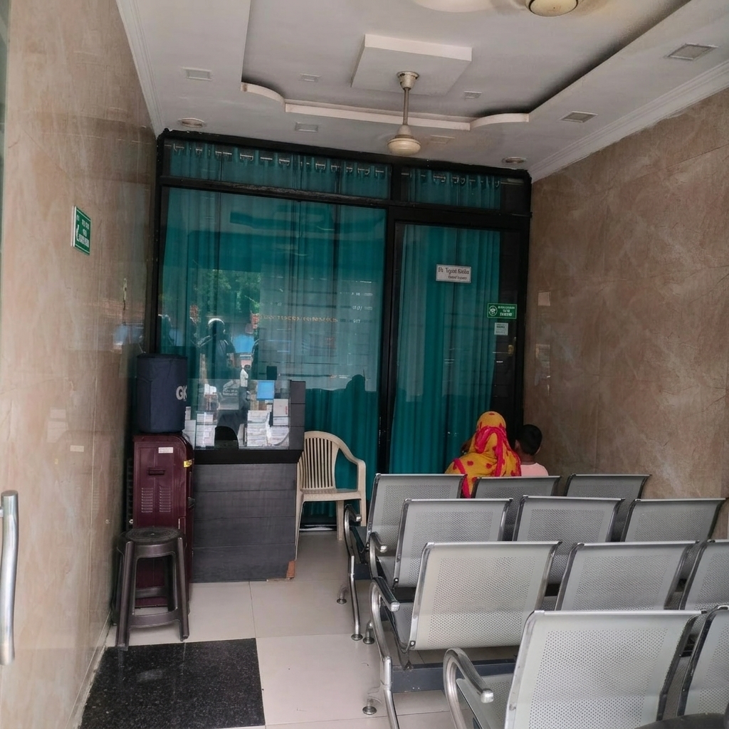 Bus Stand Clinic Reception Area